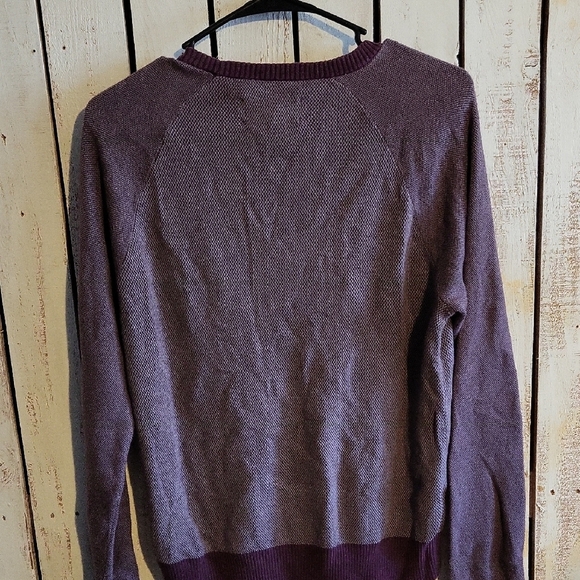 Original Penguin Purple Crew Neck Sweater - Picture 2 of 3